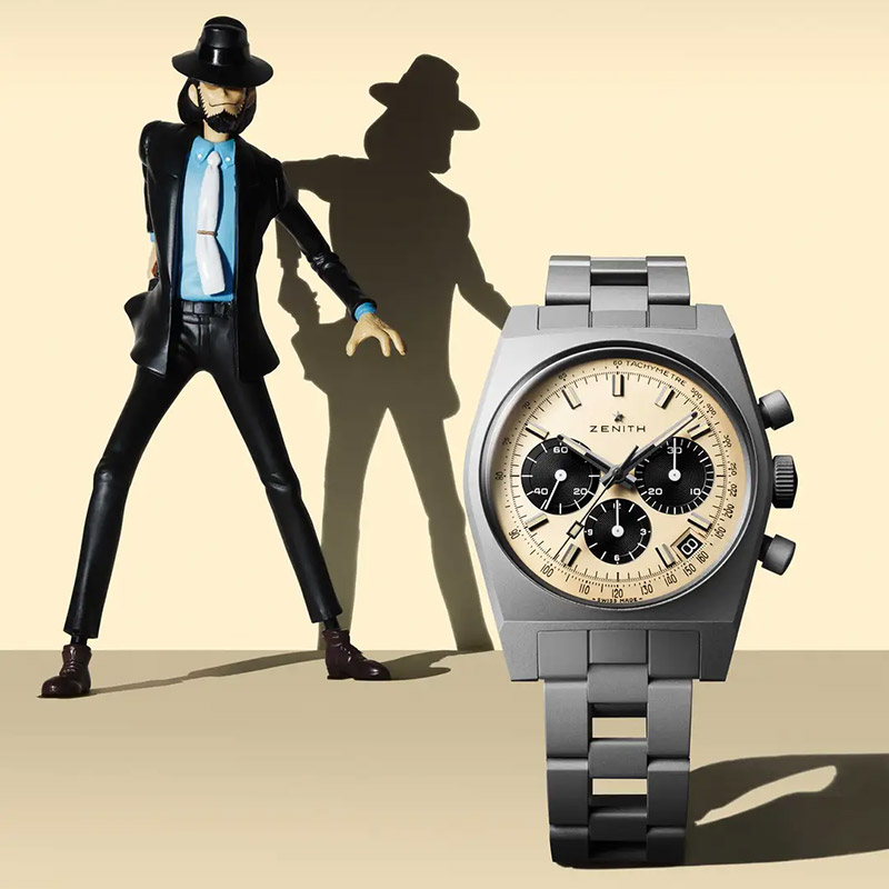 Zenith Chronomaster Pays Tribute to Lupin The Thirds Gunman
