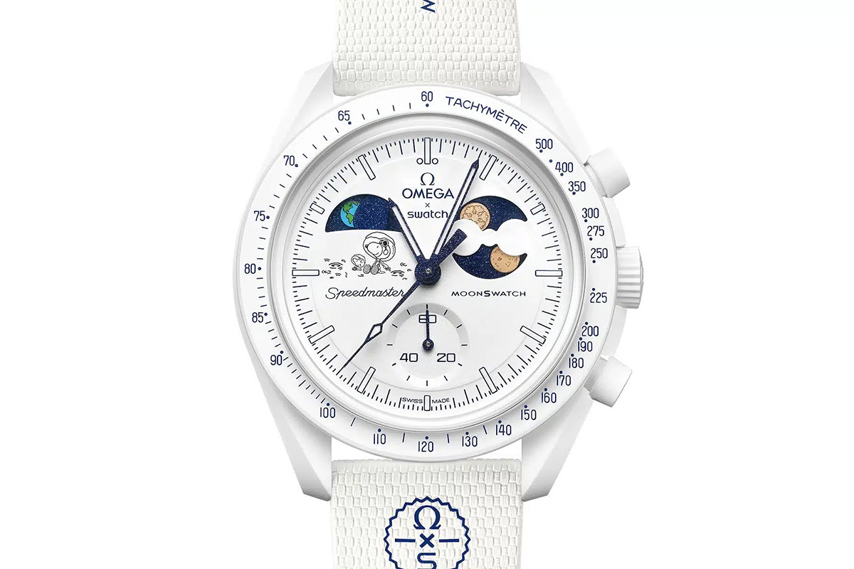Omega x Swatch "Cold Moon"