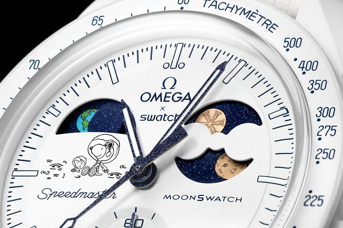Omega x Swatch "Cold Moon"