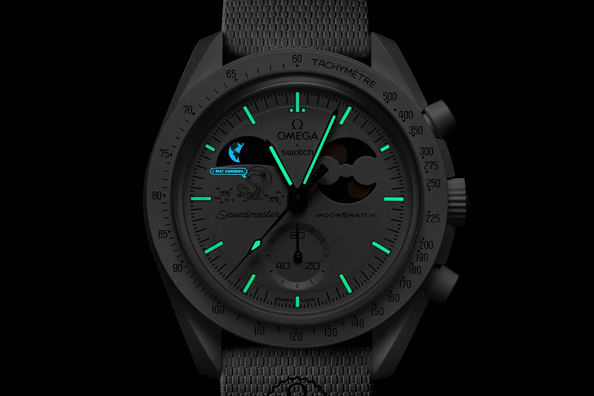 Omega x Swatch "Cold Moon"