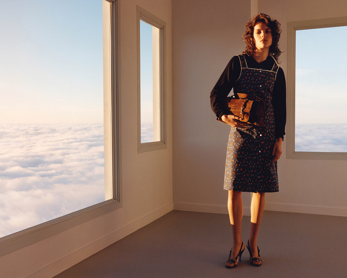 Amelie Sante for Miu Miu Spring-Summer 2026