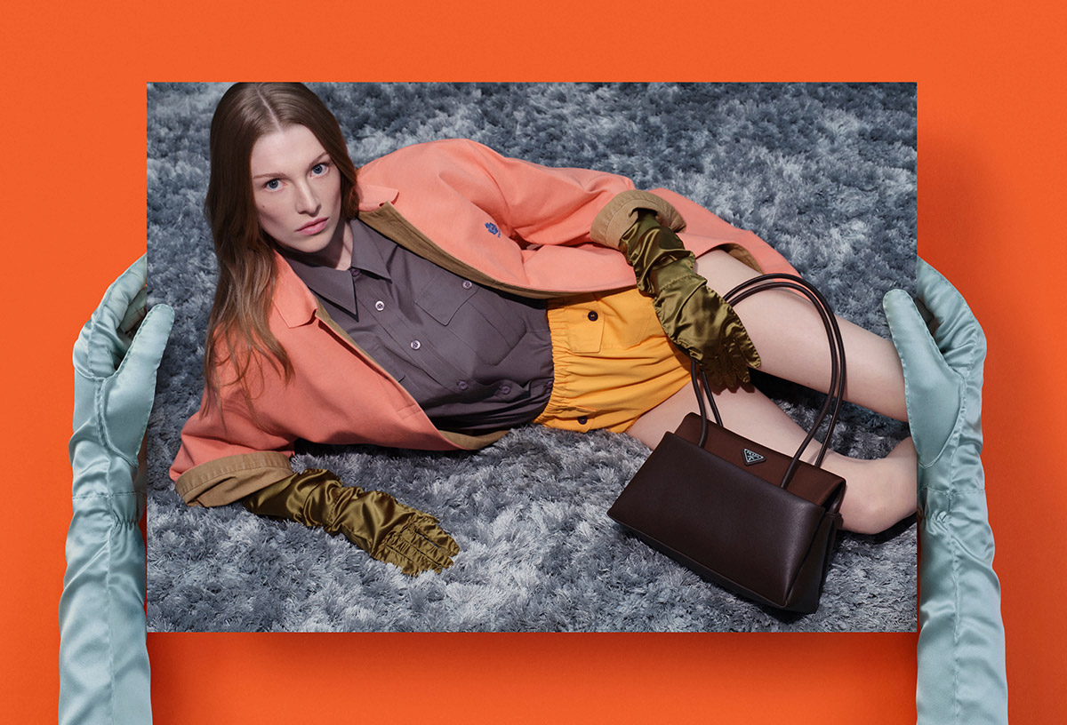 The Latest Prada Campagin Investigates the Act of Being Looked At