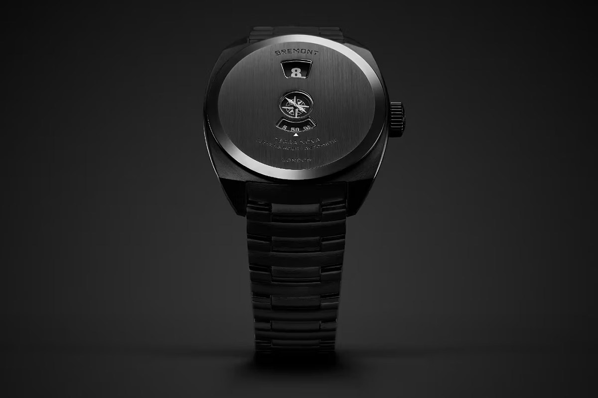 Bremont Terra Nova Jumping Hour in "Stealth Black"
