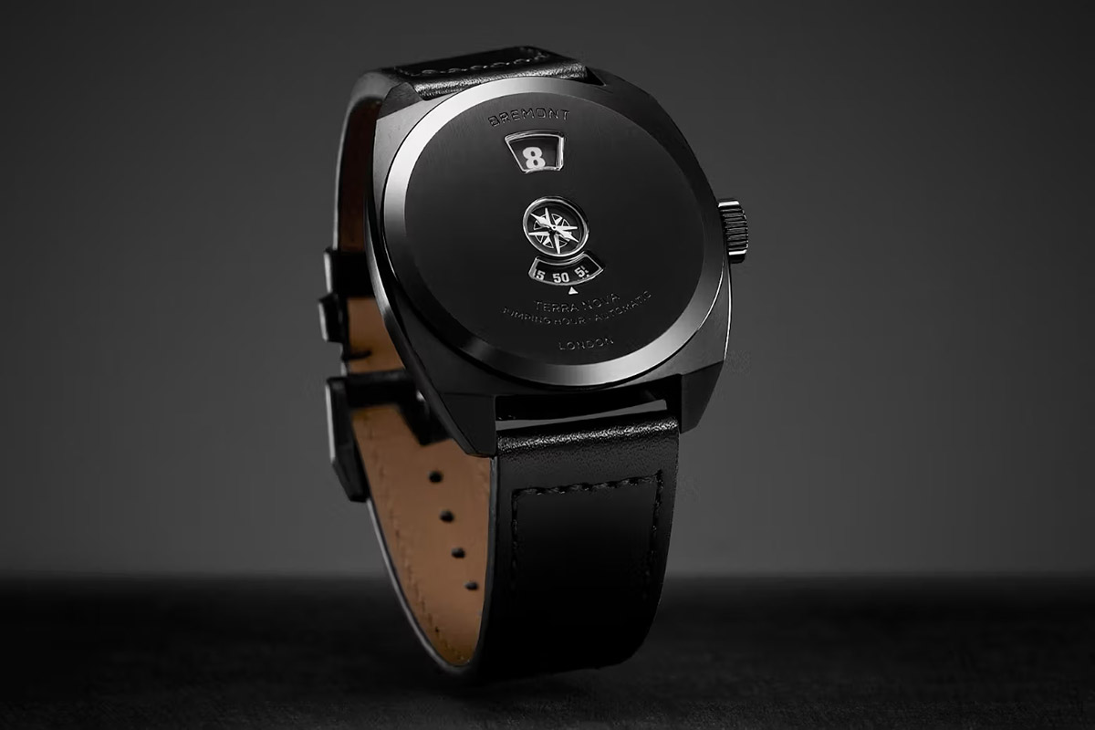 Bremont Terra Nova Jumping Hour in "Stealth Black"
