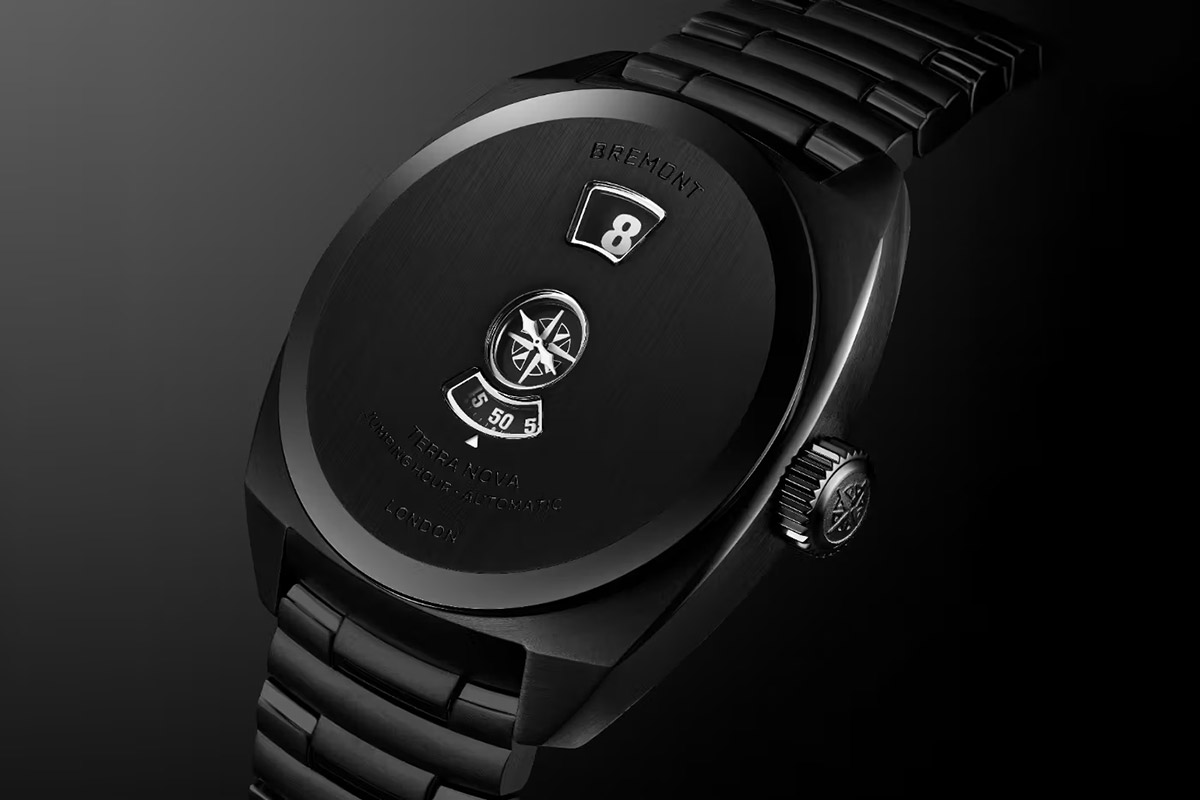 Bremont Terra Nova Jumping Hour in "Stealth Black"