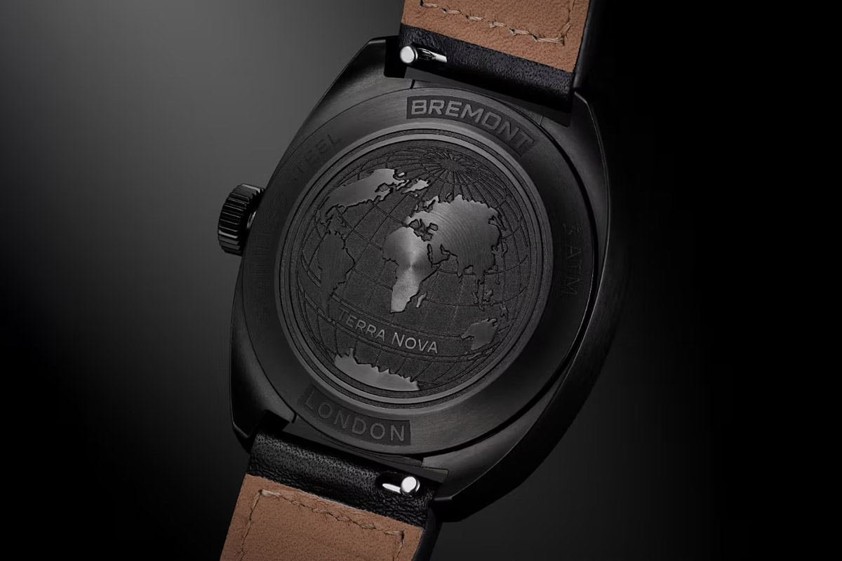 Bremont Terra Nova Jumping Hour in "Stealth Black"