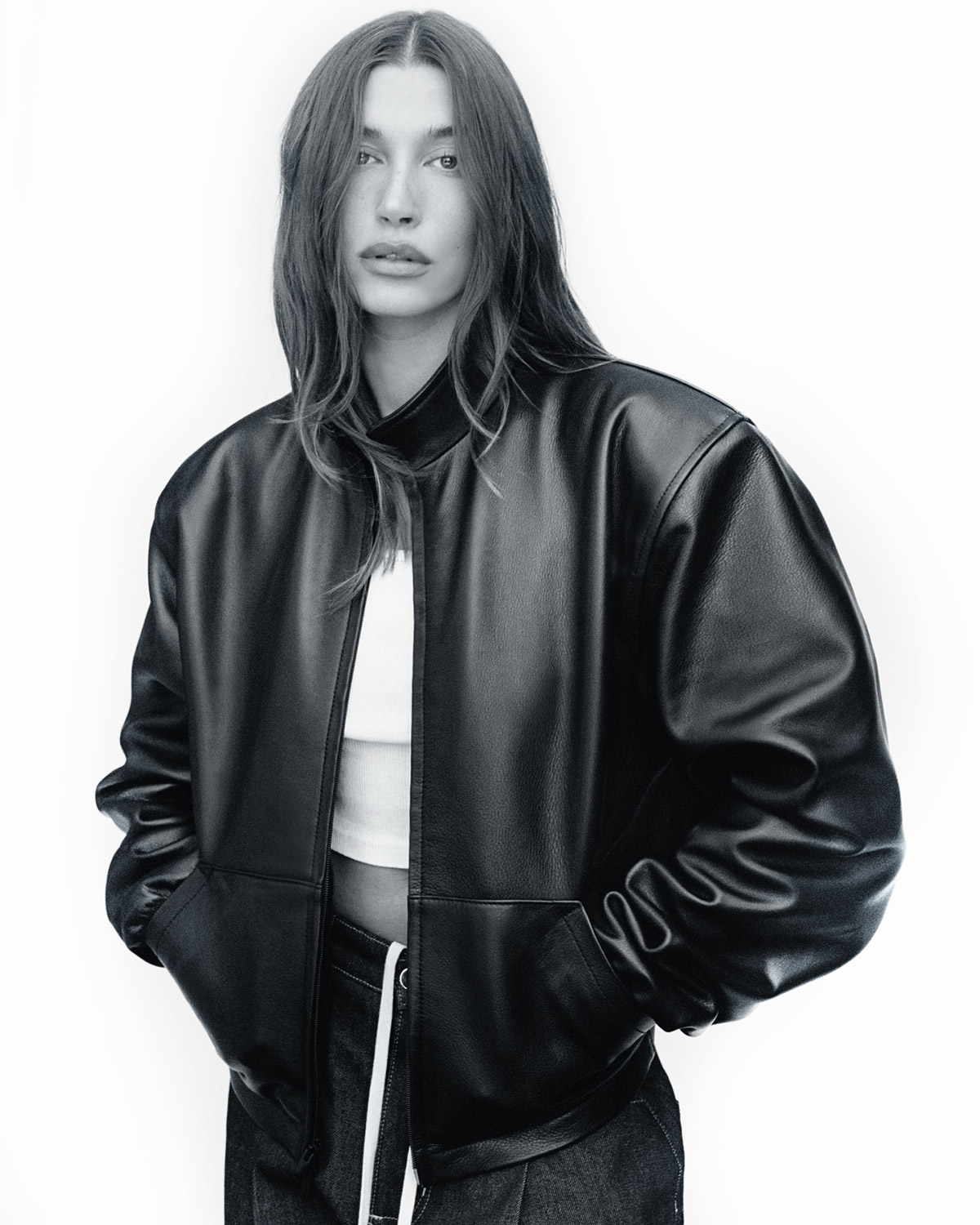 Hailey Bieber for SKYLRK