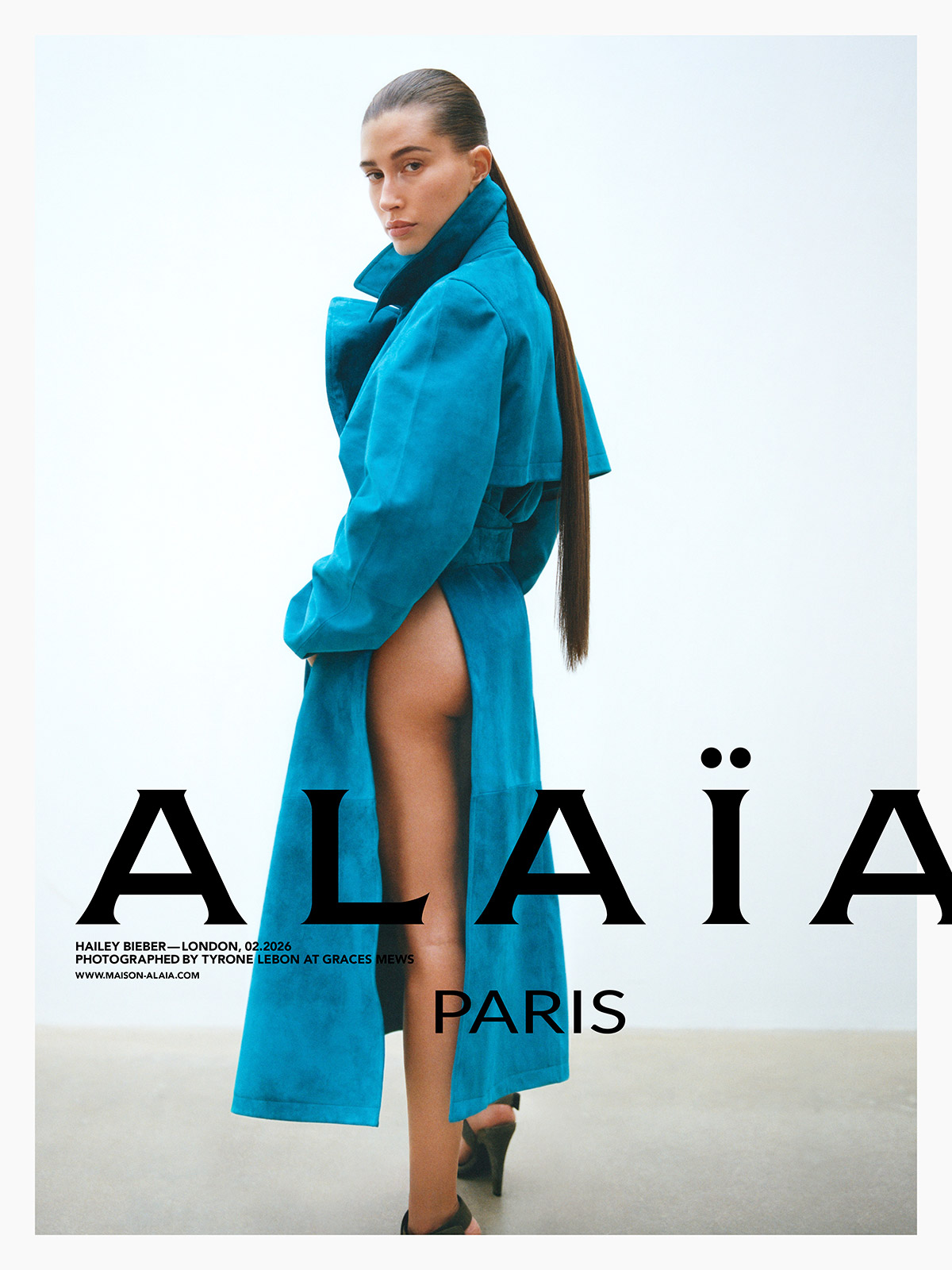 Hailey Bieber for Alaïa 2026 Campaign