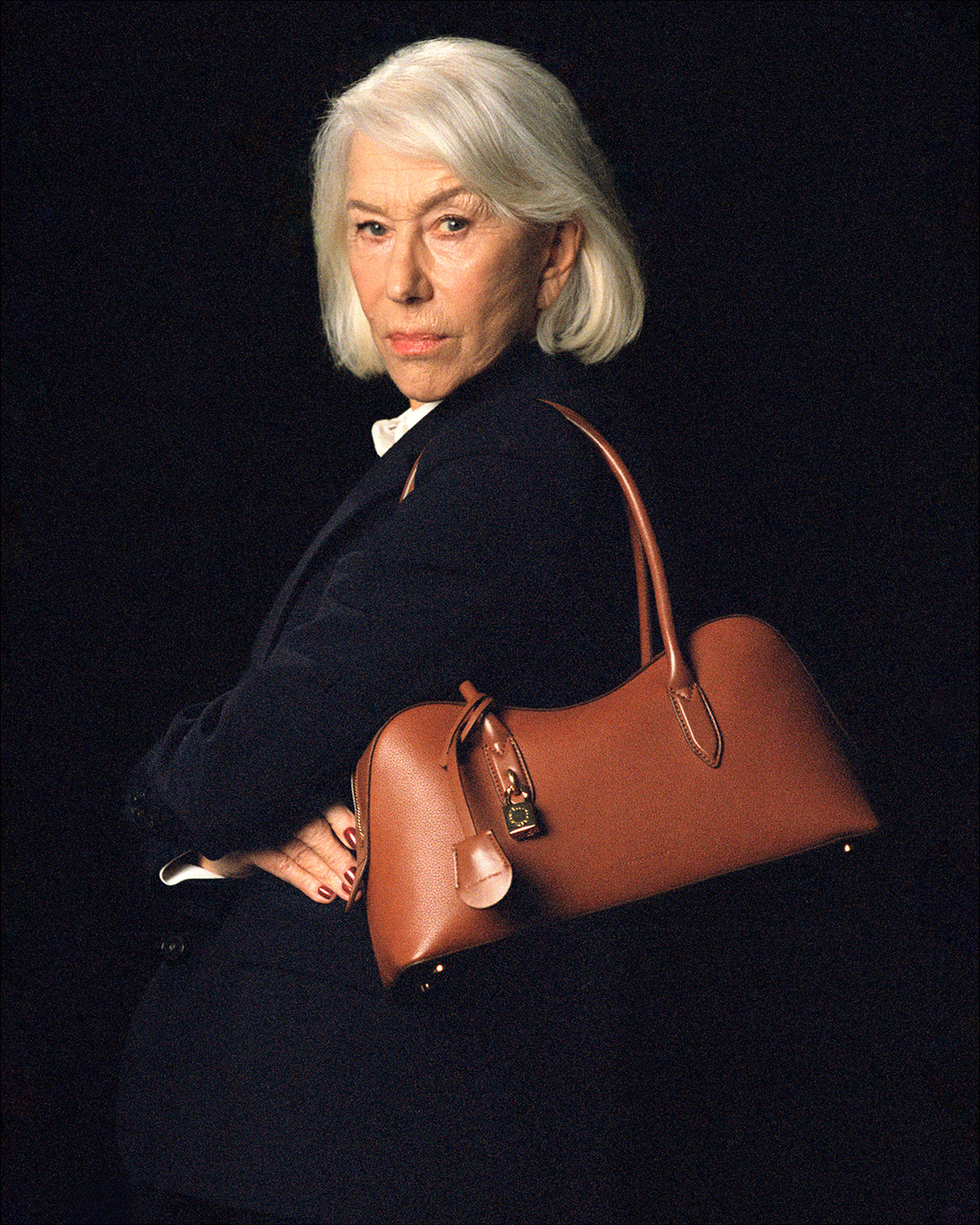 Helen Mirren for Stella McCartney Ryder Bag Campaign