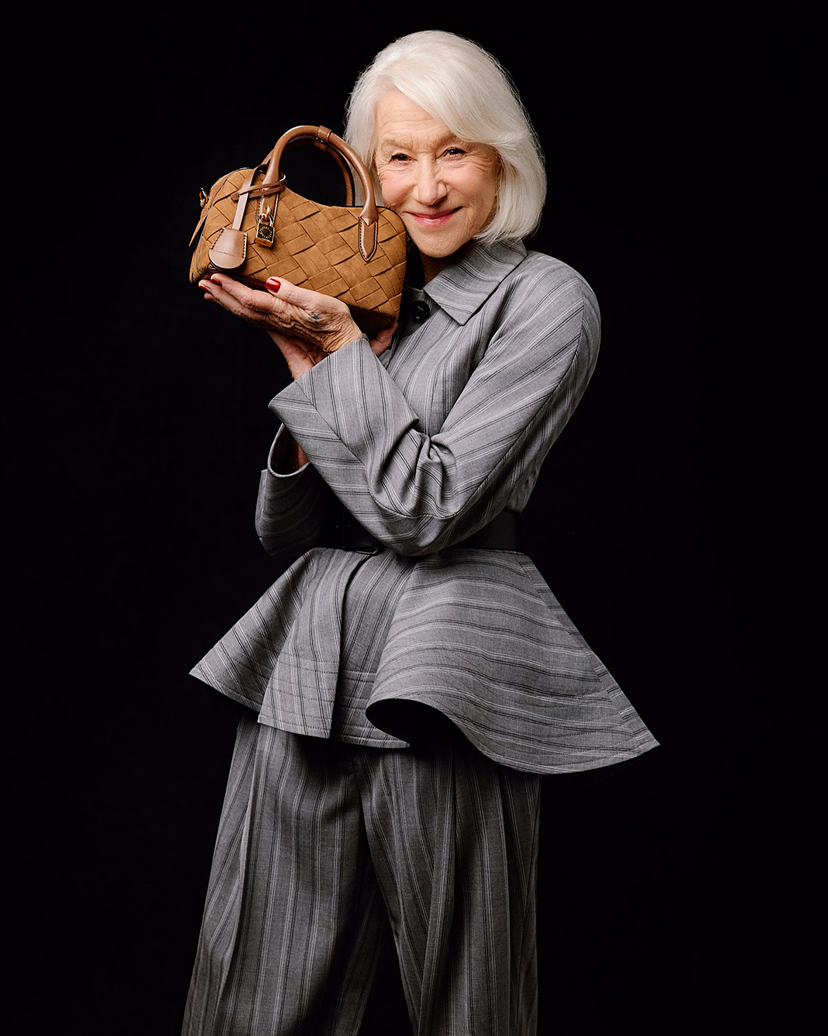 Helen Mirren for Stella McCartney Ryder Bag Campaign
